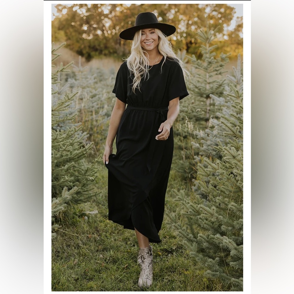 Roolee Taylor Jane Wrap Maxi Dress